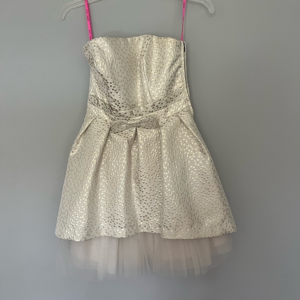 NWT Betsey Johnson strapless mini dress